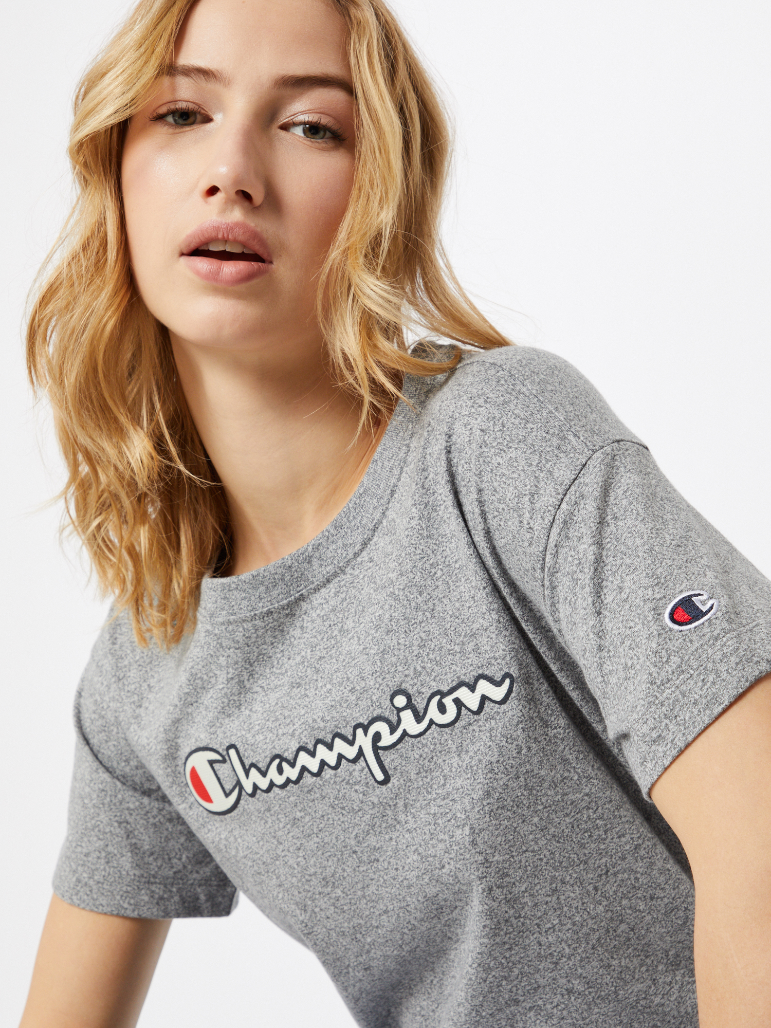 Champion Authentic Athletic Apparel Shirt in Grau 