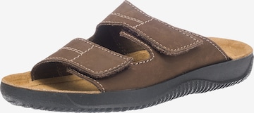 ROHDE Mules 'Soltau-H' in Brown: front