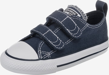 Baskets CONVERSE en bleu : devant