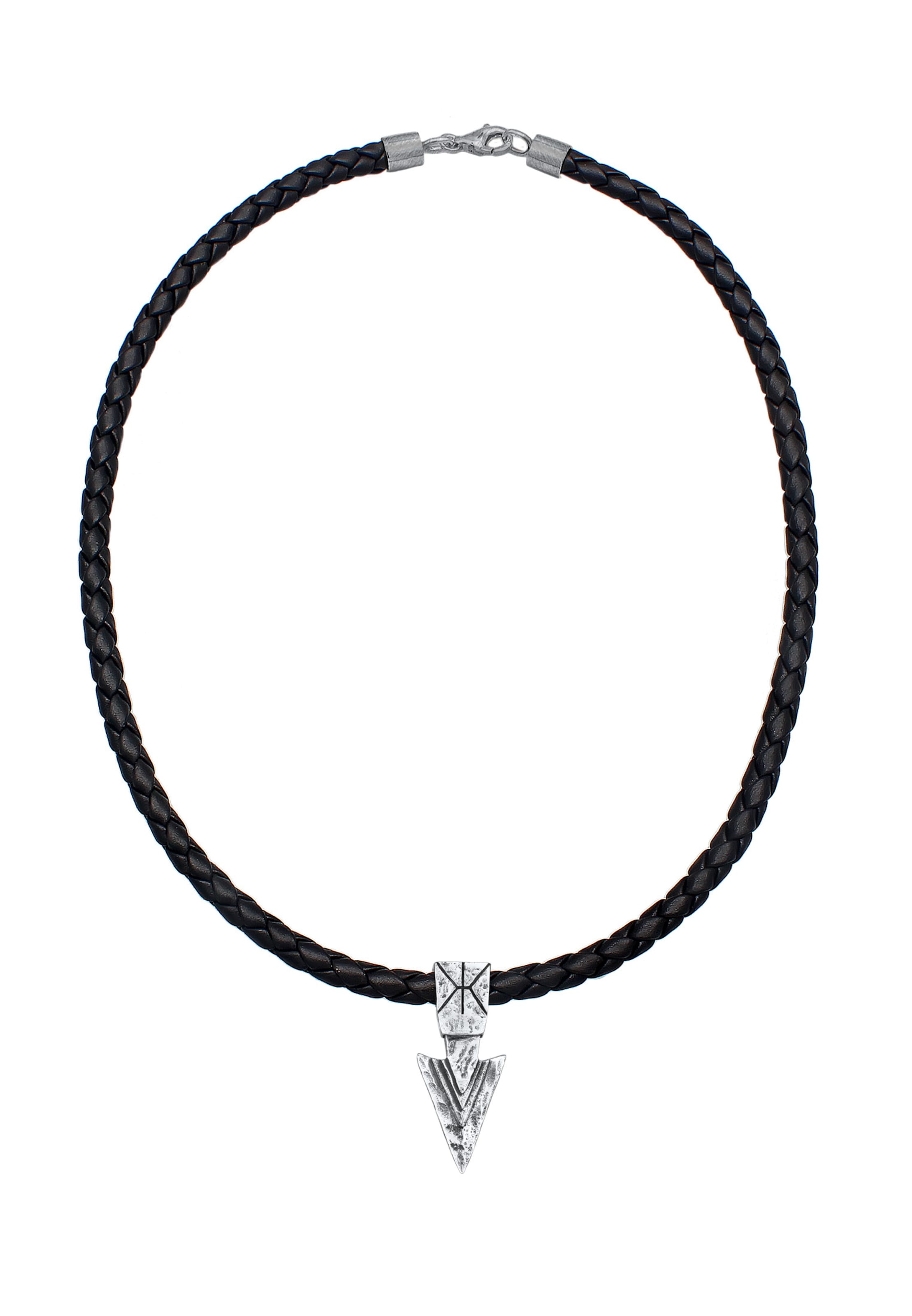 KUZZOI Halskette in Silber: Vorderseite