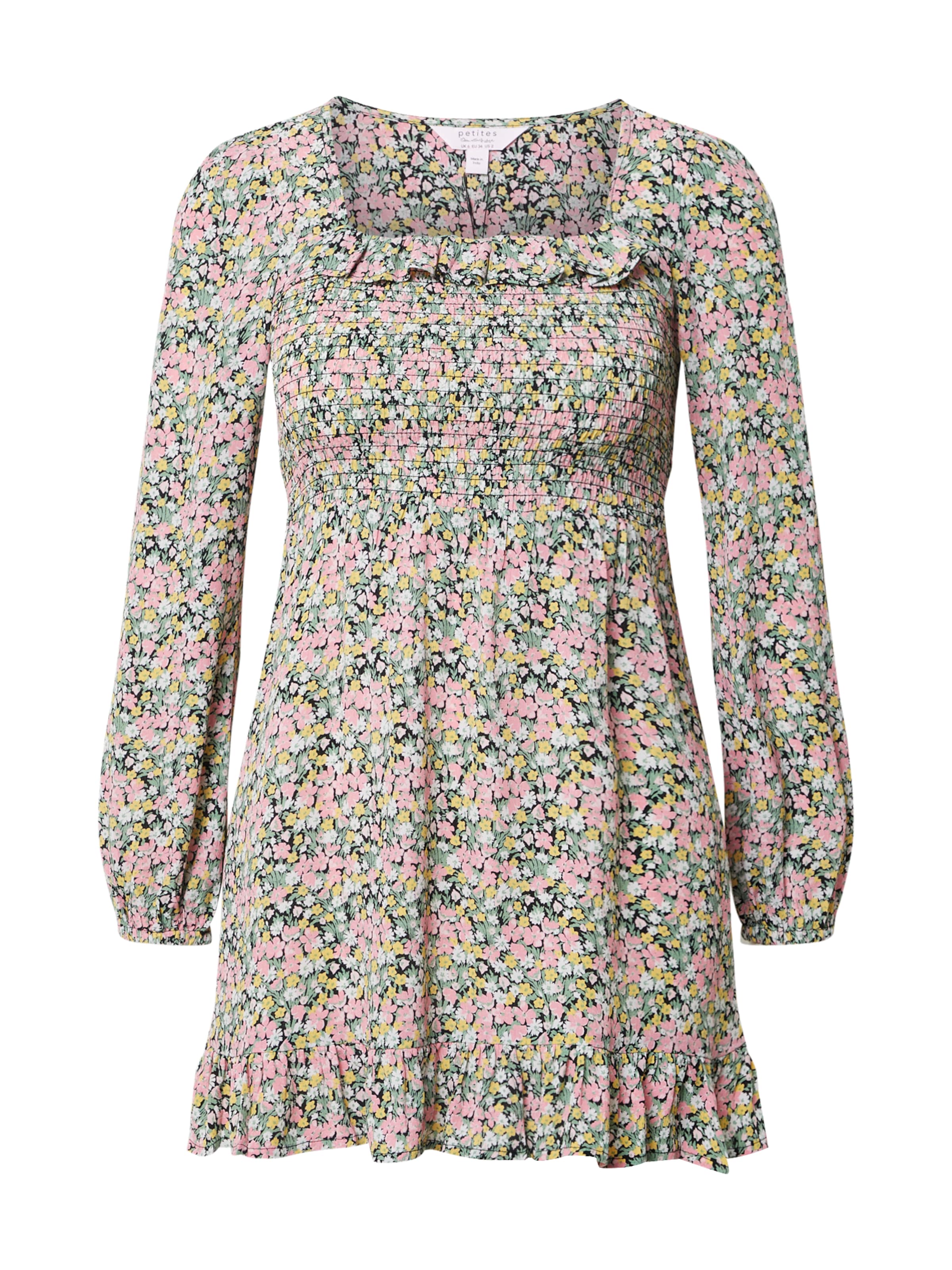 Robe 'ALICE' Miss Selfridge Petite en mélange de couleurs : devant