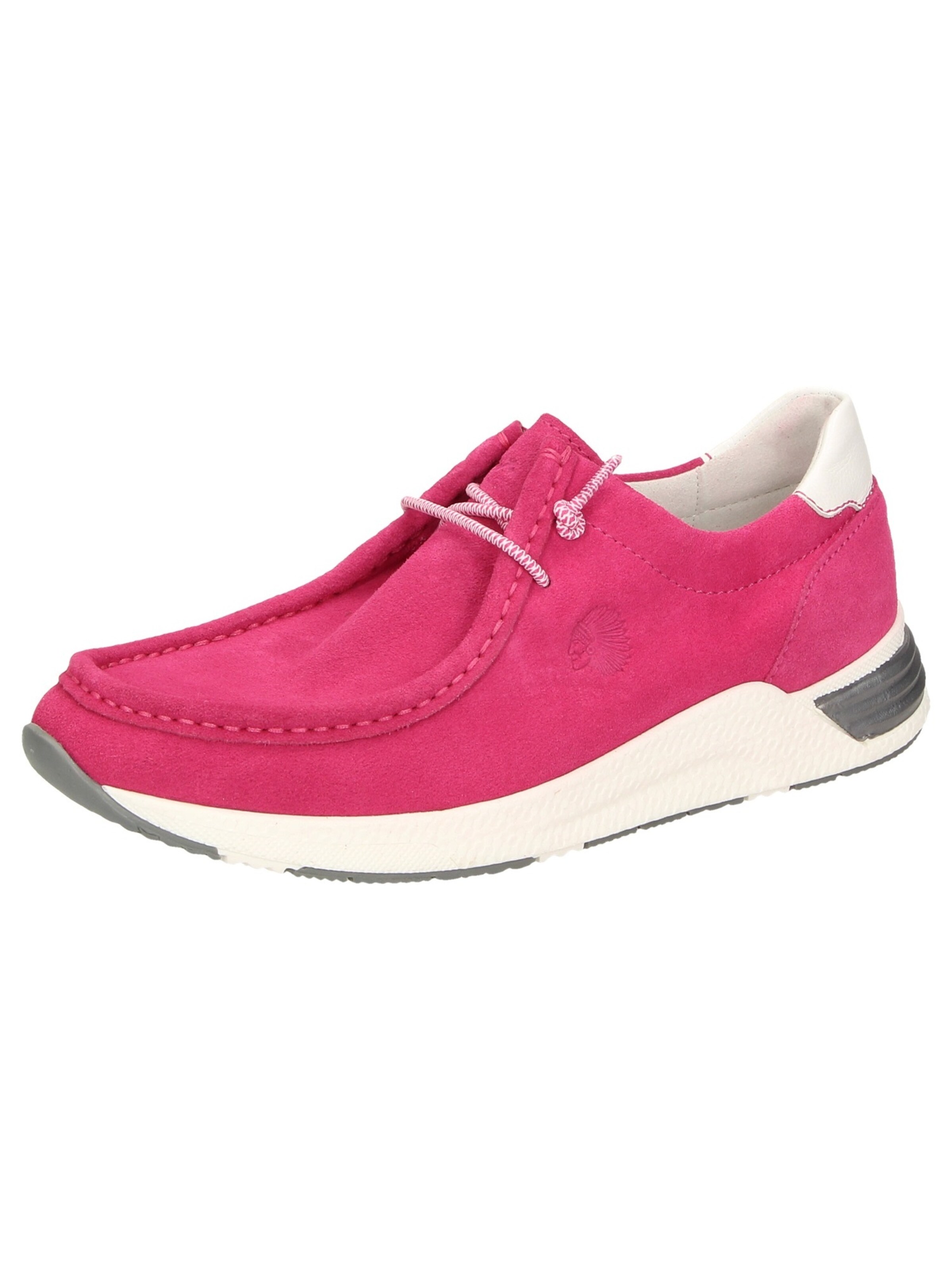 SIOUX - Schnürschuh 'Grash-D191-57' in pink