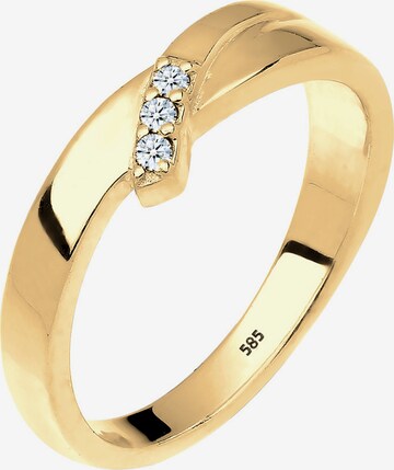 Elli DIAMONDS Ring in Gold: predná strana