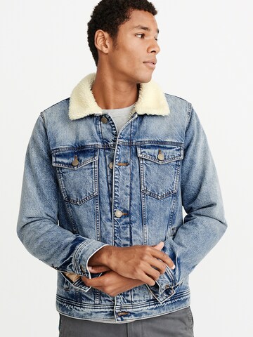 Abercrombie & Fitch Jacke in Blau