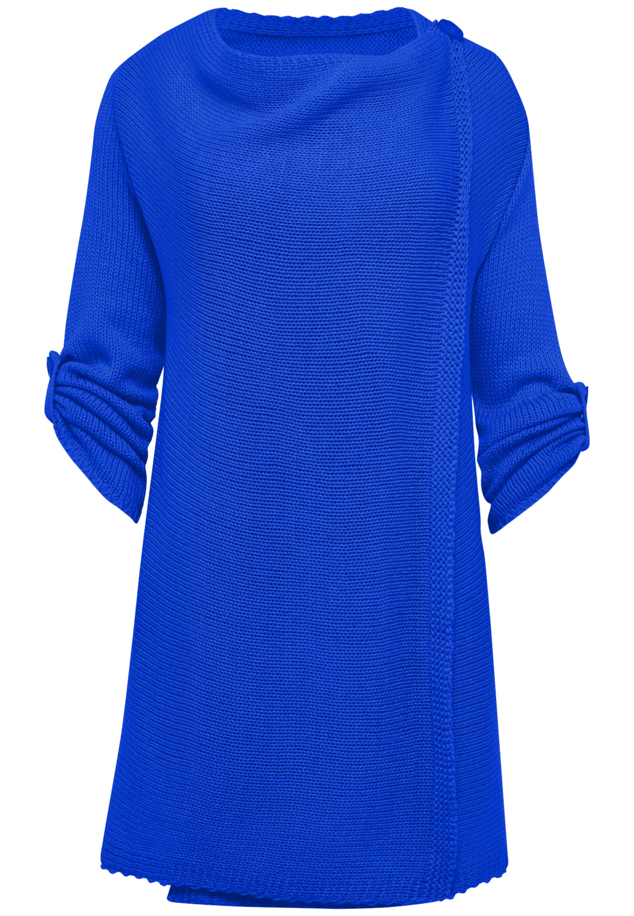 Usha - Gebreid vest in de kleur Blauw