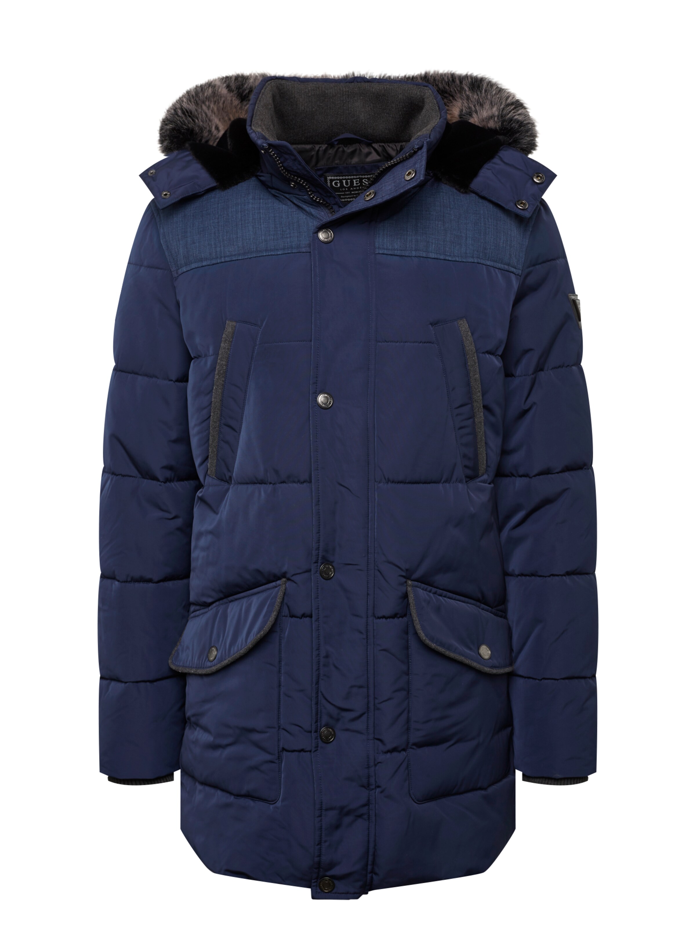 GUESS - Winterparka in de kleur Navy