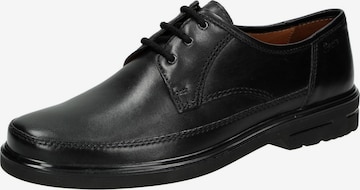 SIOUX Lace-Up Shoes in Black: front