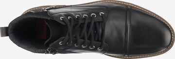 Rieker Lace-Up Boots in Black