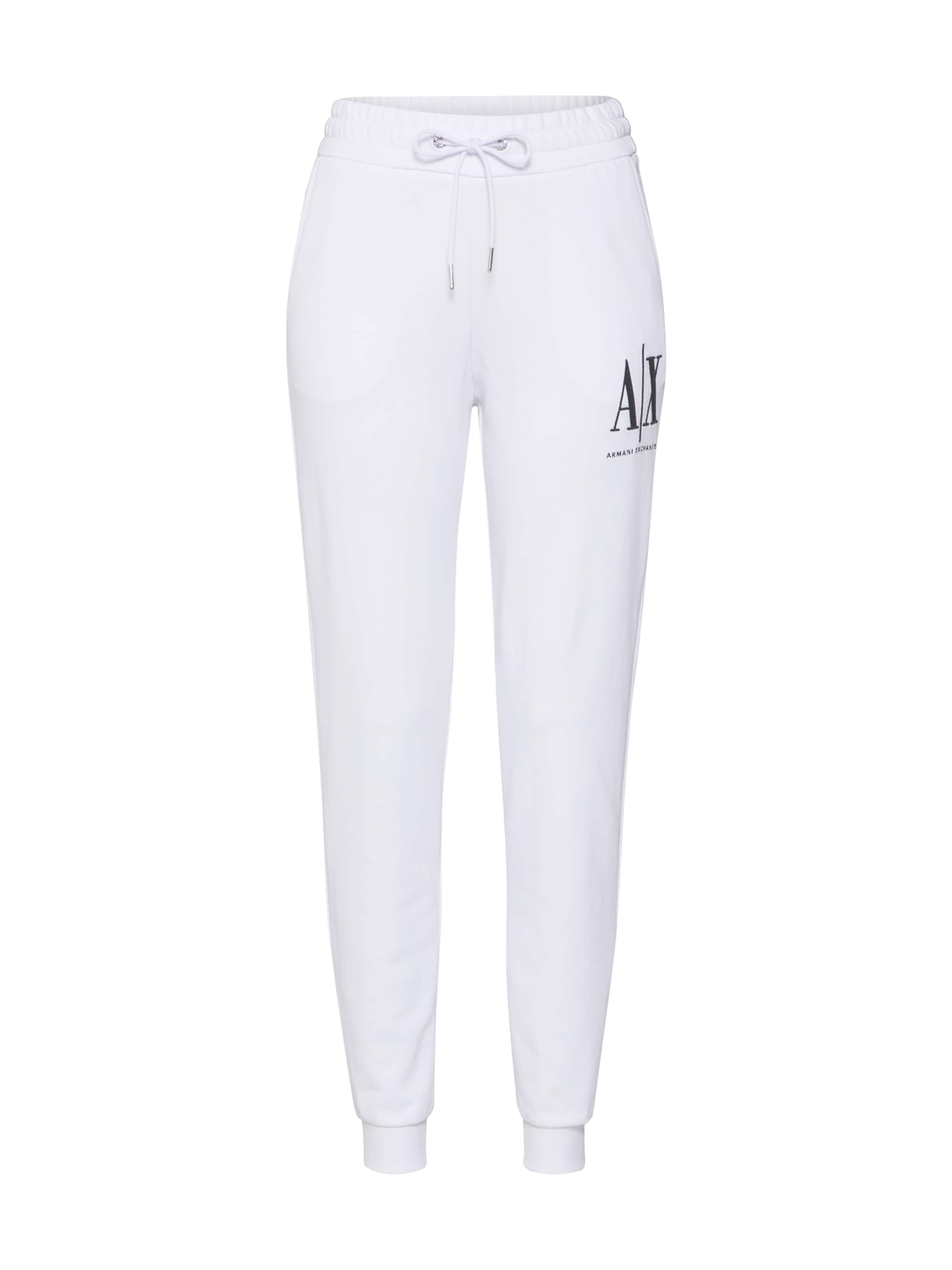 Pantaloni Abbigliamento ARMANI EXCHANGE Pantaloni 8NYPCX in Bianco 