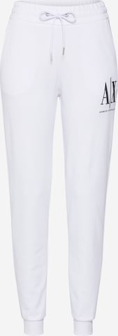 Pantaloni '8NYPCX' de la ARMANI EXCHANGE pe alb: față