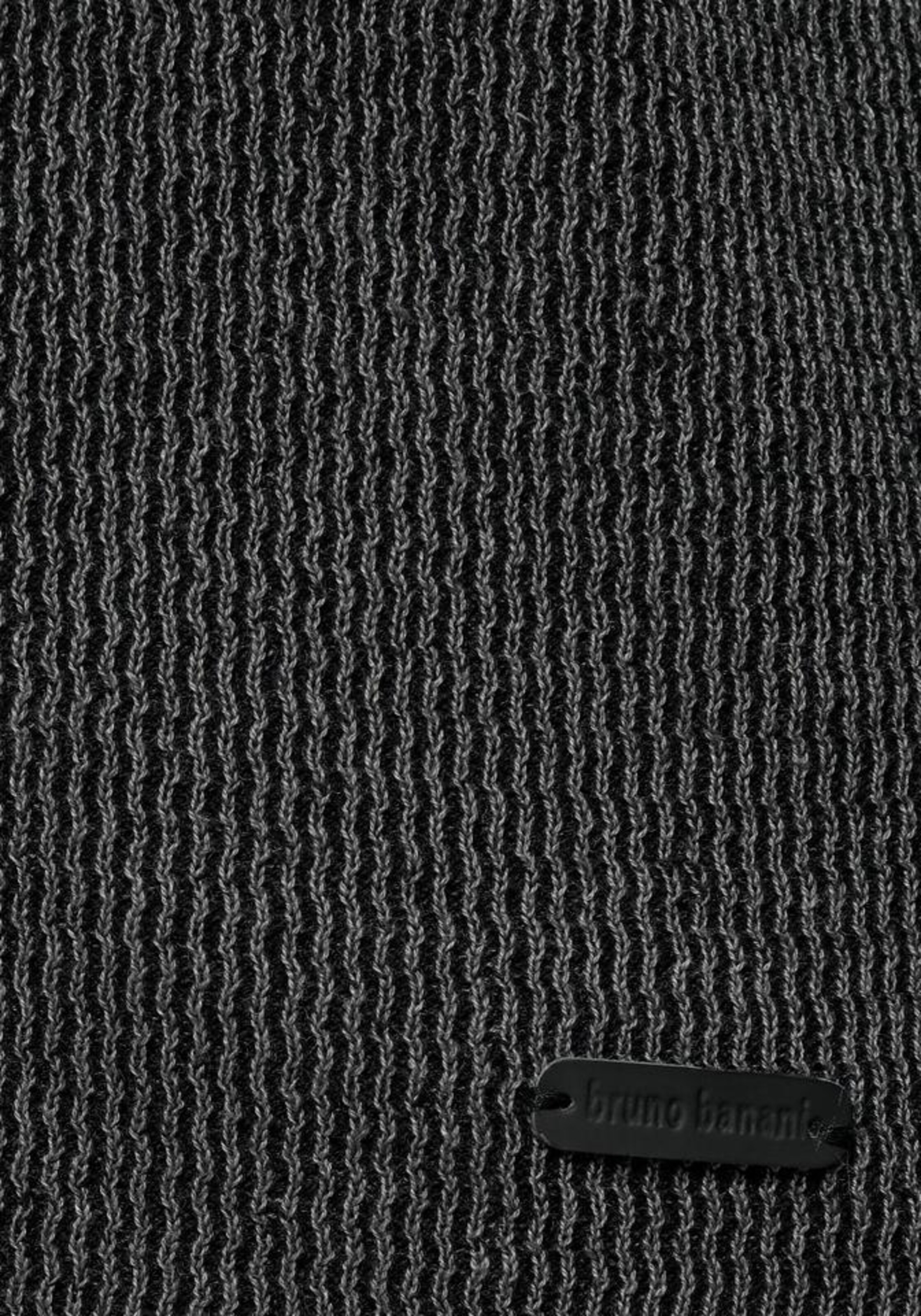 Bruno Banani Strickpullover in Grau