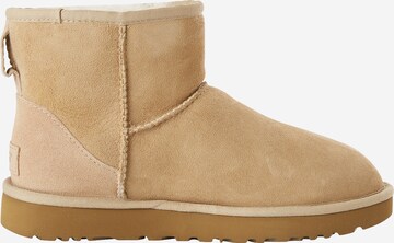 UGG Snow Boots 'Classic Mini II' in Beige: side