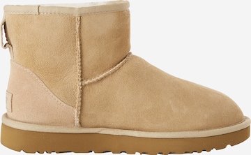 UGG Snowboots 'Classic Mini II' in Beige: zijkant