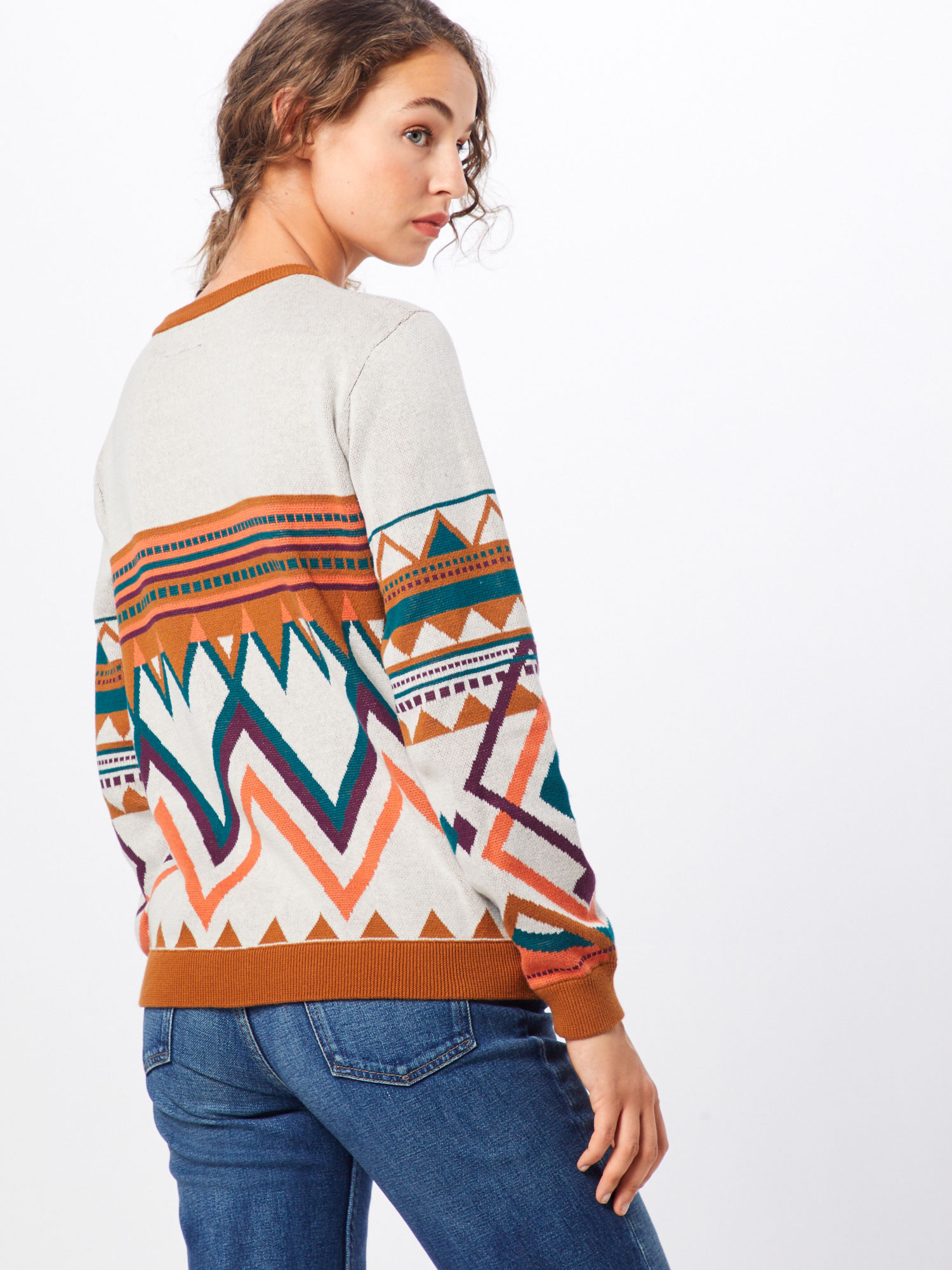 Iriedaily Pullover Hopi in Hummer, Offwhite 