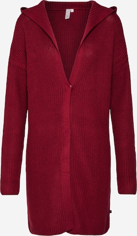 QS Gebreid vest in Rood: voorkant