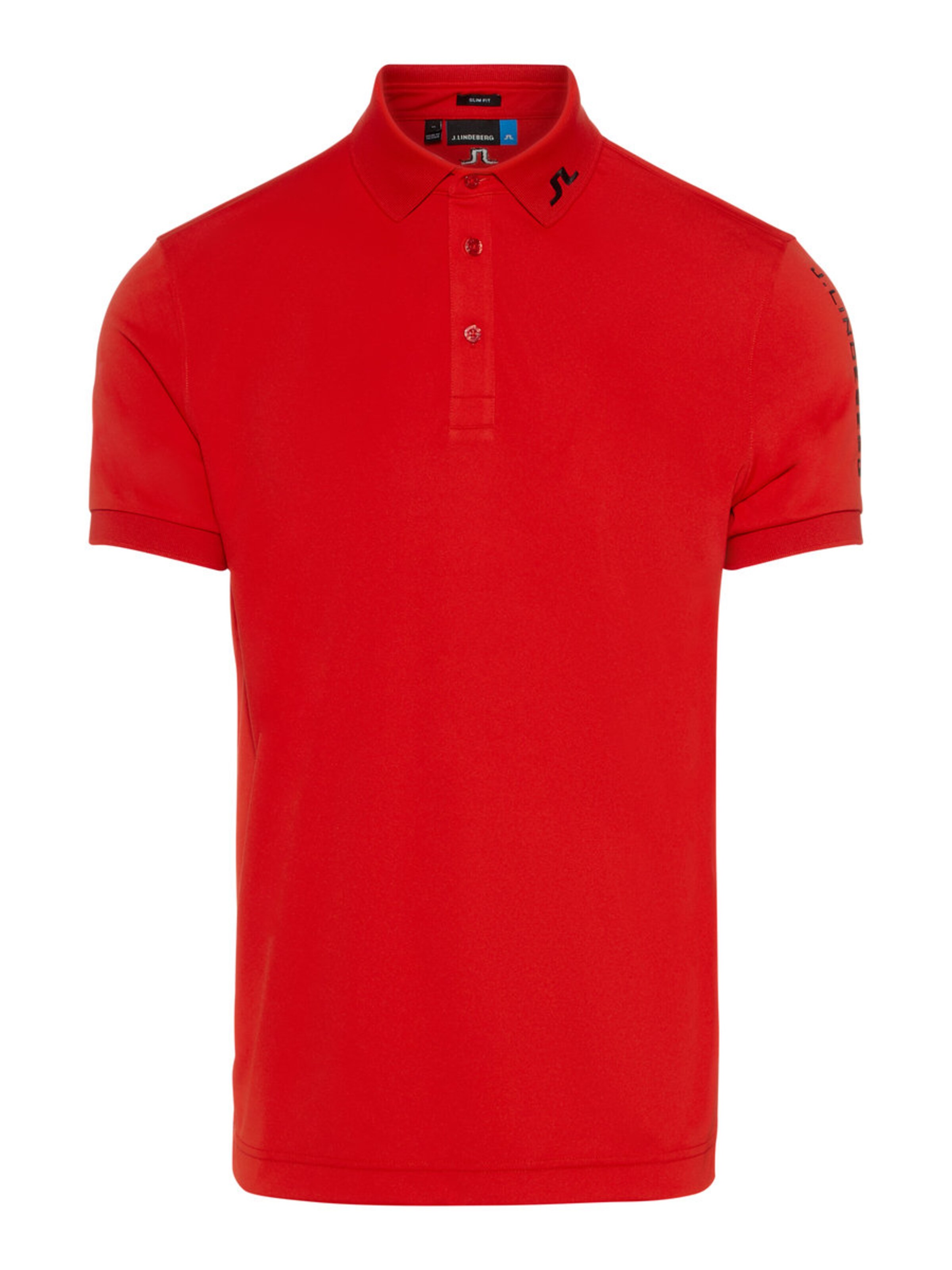 J.Lindeberg - Shirt in de kleur Rood