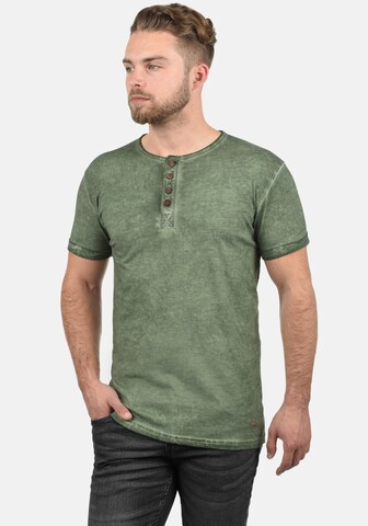 !Solid Shirt 'Tihn' in Groen: voorkant