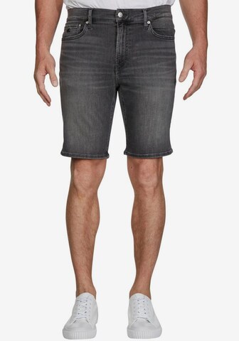 Calvin Klein Jeans Slimfit Shorts in Grau: predná strana