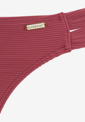 SUNSEEKER - Braga de bikini en rojo