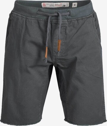 INDICODE JEANS Loosefit Shorts 'Carver' in Grau: predná strana