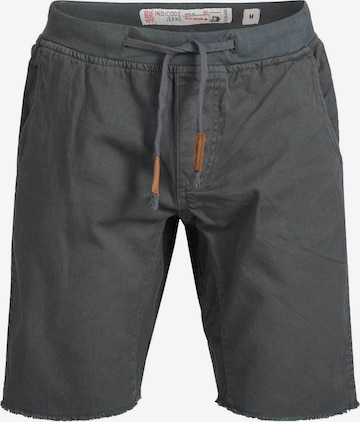 Pantalon chino 'Carver' INDICODE JEANS en gris : devant