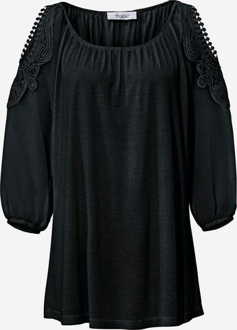 heine - Blusa en negro: frente