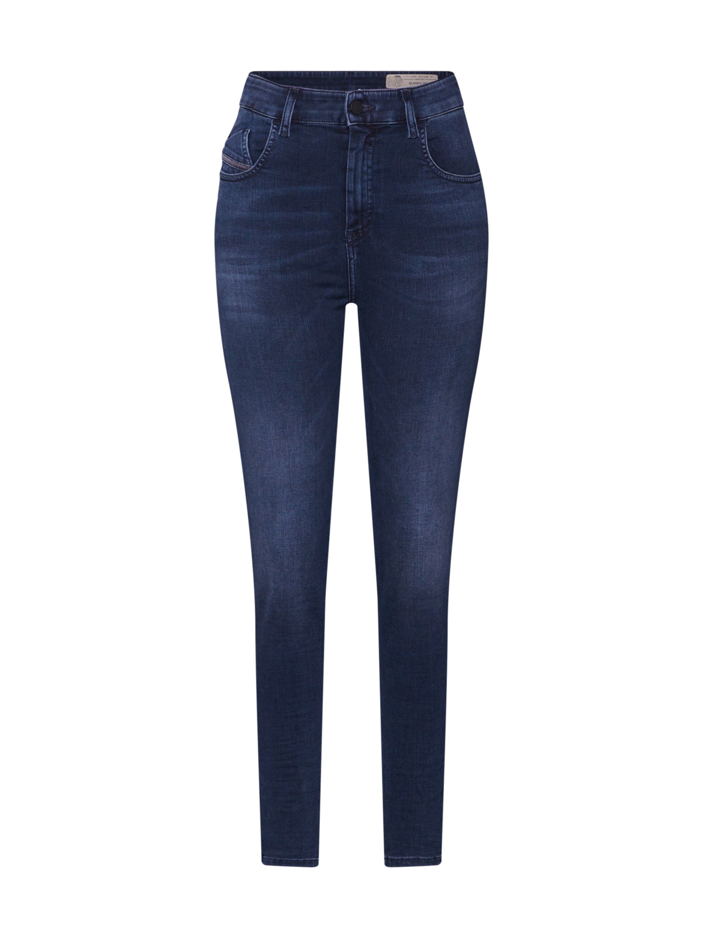 DIESEL - Jeans 'SLANDY-HIGH 085AV' in de kleur Blauw denim