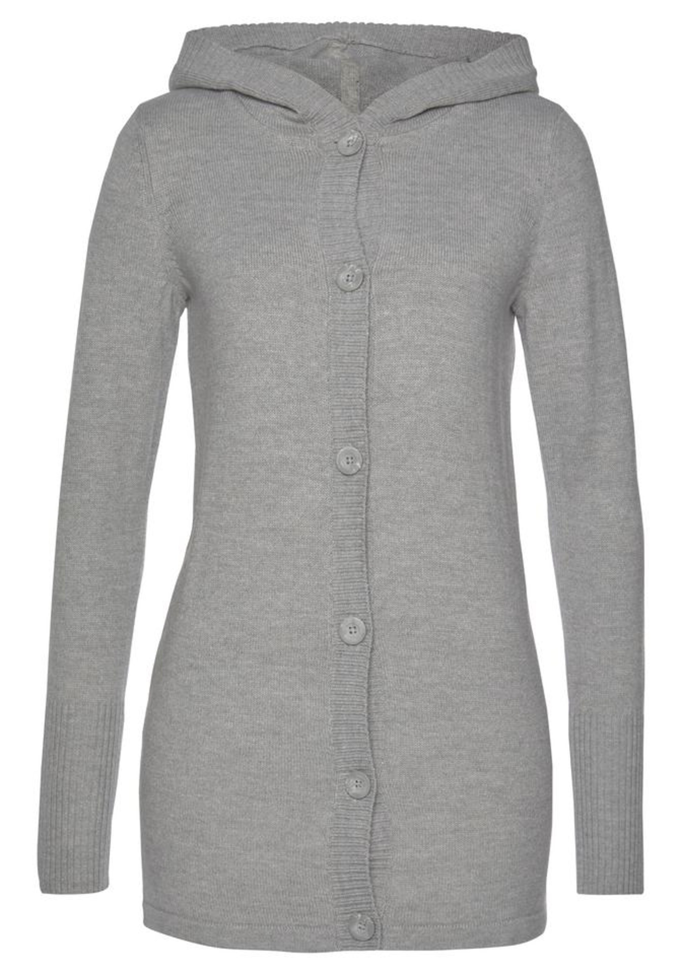 FLASHLIGHTS Knit Cardigan in Grey