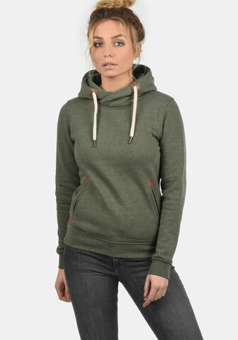 DESIRES Sweatshirt 'Vicky Hood' in Groen: voorkant