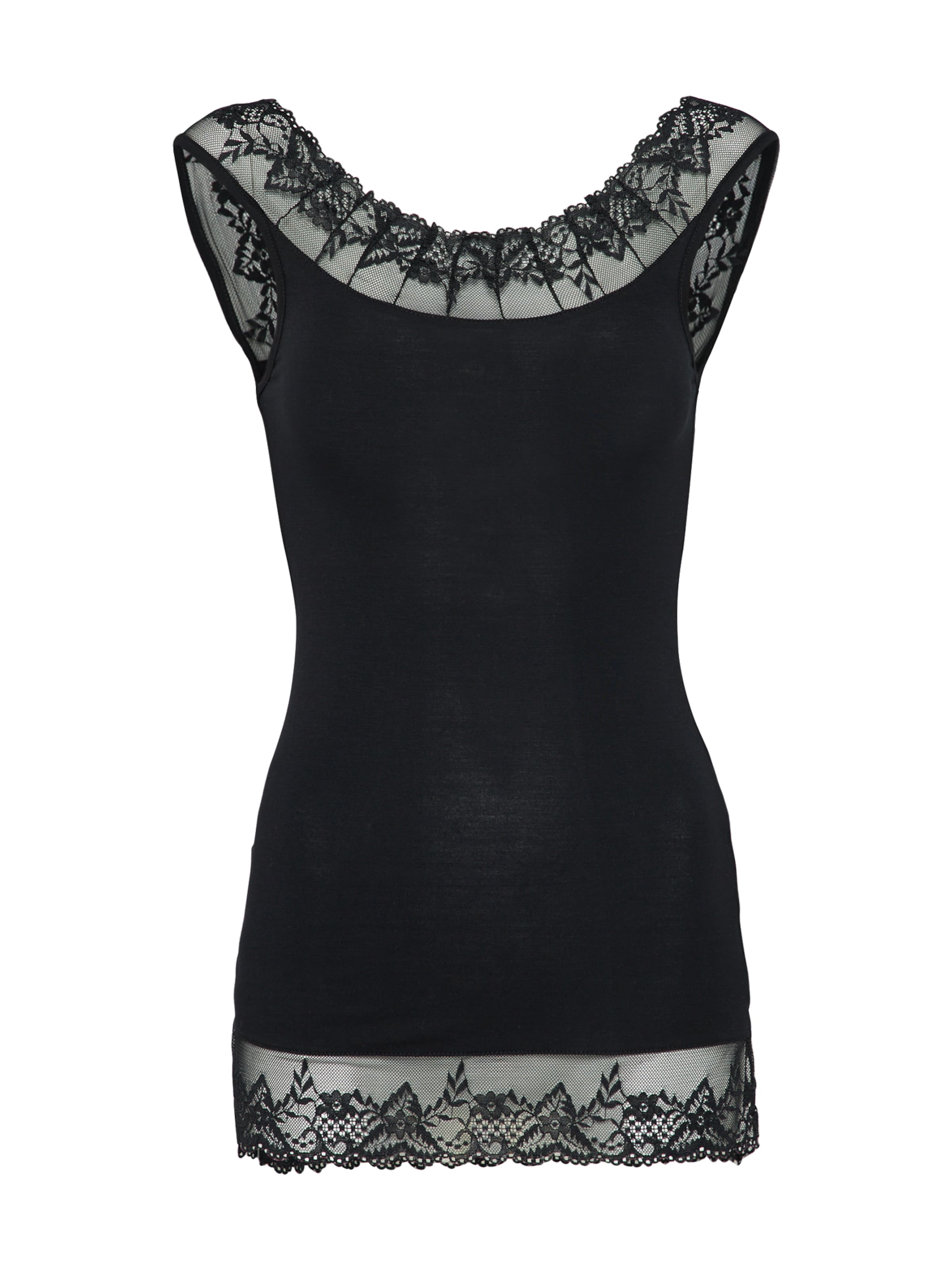 juoda Cream Palaidinė be rankovių 'Florence': priekis