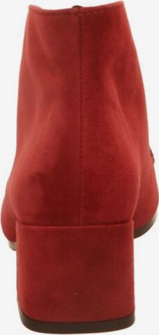 SEMLER Lace-Up Ankle Boots in Red