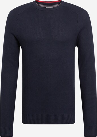 ESPRIT Sweater 'Honeycomb' in Blue: front