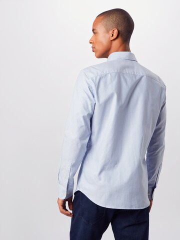 SELECTED HOMME Slim Fit Hemd 'Mark' in Blau