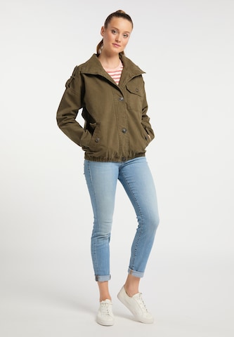 DREIMASTER Between-Season Jacket in Brown: front