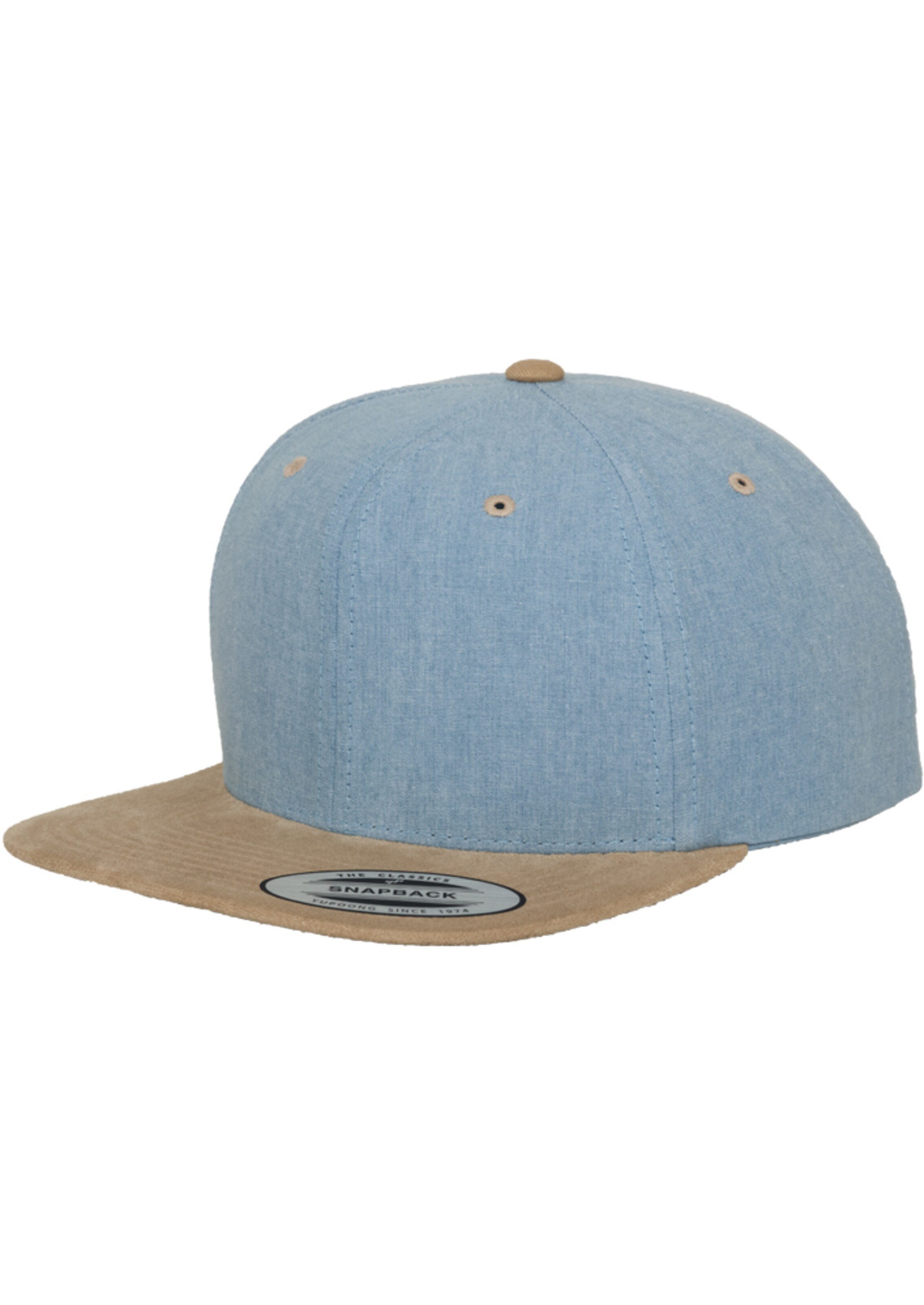 Casquette Flexfit en bleu : devant