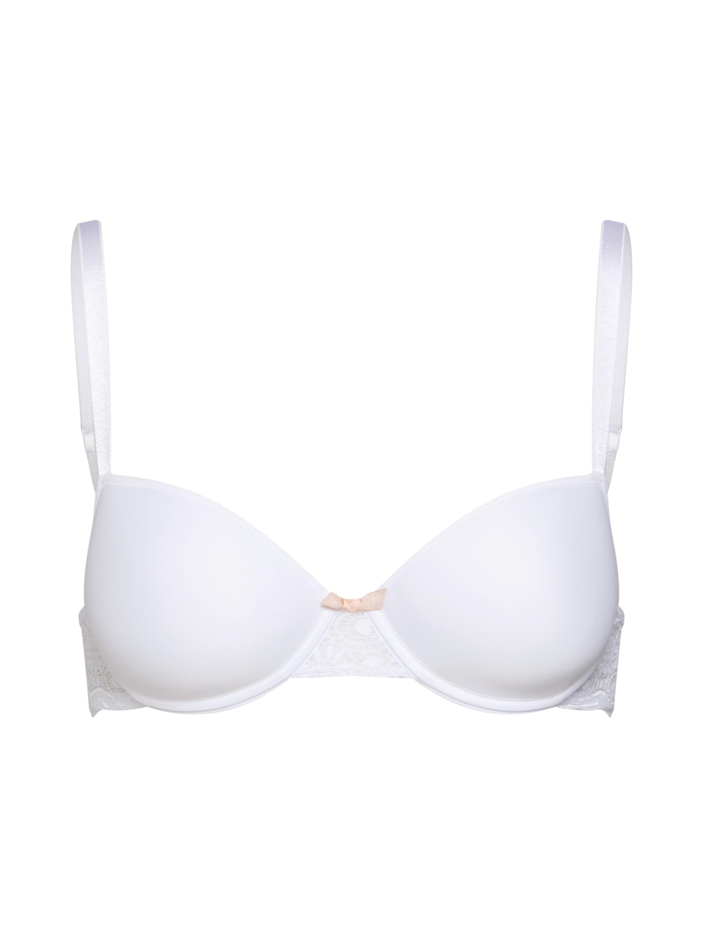 PASSIONATA - Clásico Sujetador 'Georgia' en blanco: frente