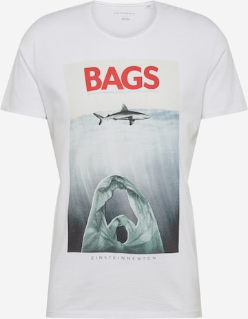 Coupe regular T-Shirt 'Bass' EINSTEIN & NEWTON en blanc : devant