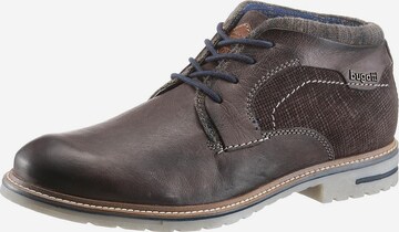 bugatti Lace-Up Boots in Brown: front