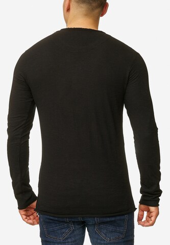 T-Shirt 'Willbur' INDICODE JEANS en noir