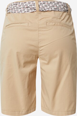 TOM TAILOR Regular Shorts in Braun