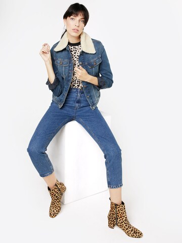 Lee Jeansjacke 'SHERPA RIDER' in Blau