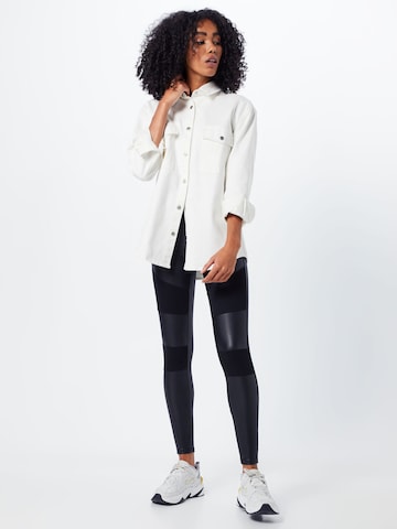 Urban Classics Skinny Leggings in Zwart