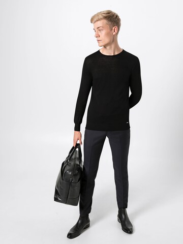 OLYMP Pullover in Schwarz