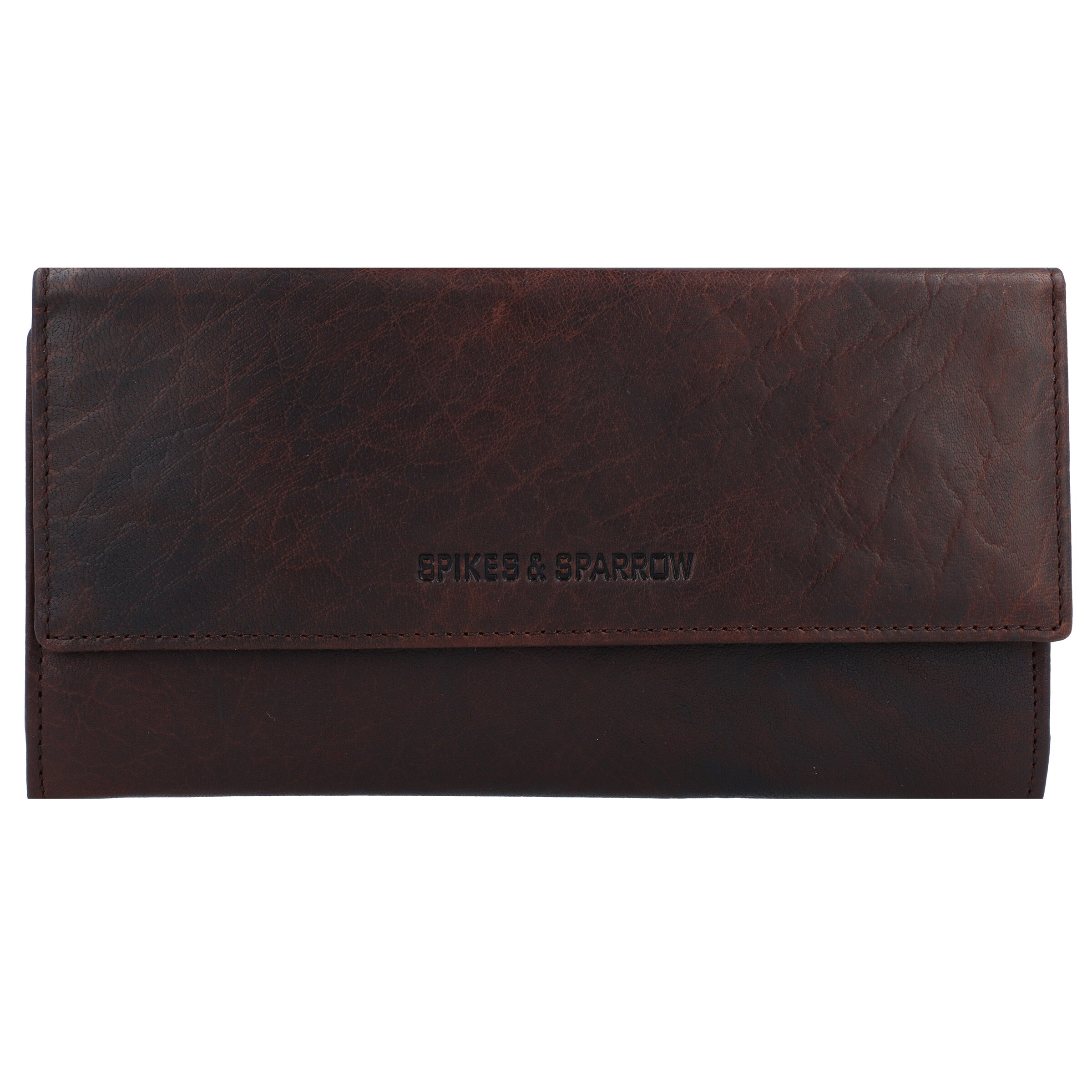 Spikes & Sparrow Portemonnaie in Braun: Vorderseite