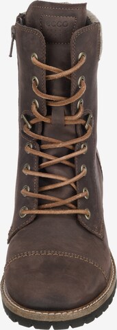 ECCO Lace-Up Ankle Boots 'Elaine' in Brown