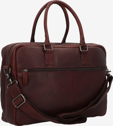 Borsa portadocumenti 'Antique Avery' di Burkely in marrone