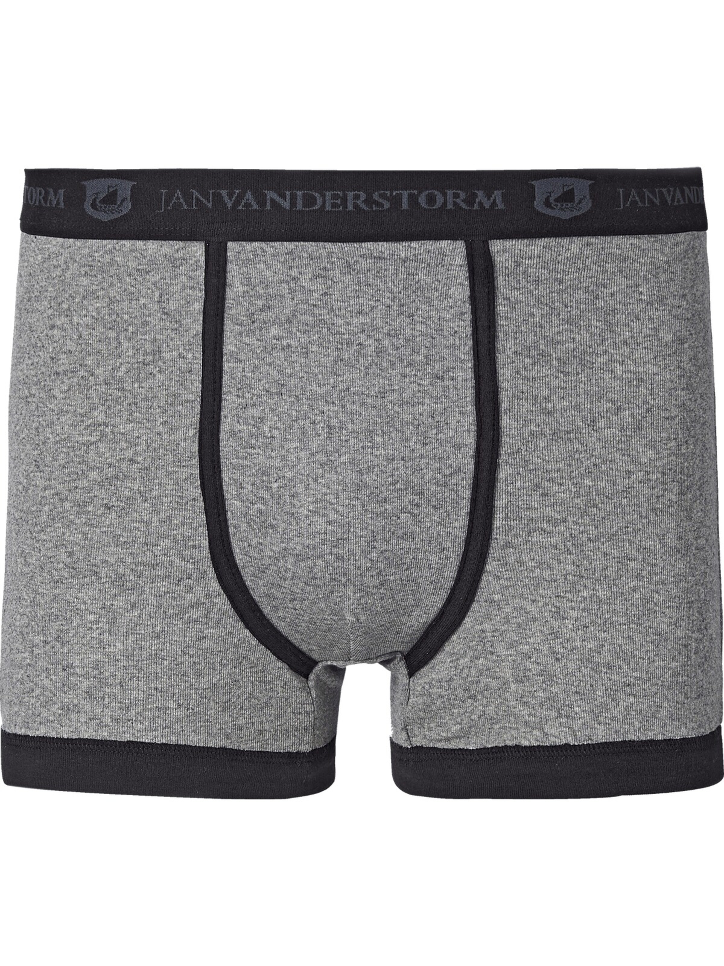 Jan Vanderstorm 3er Pack Retropant ' Jasiel ' in Grau