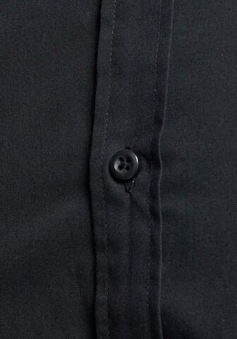 Man's World Slim fit Business Shirt in Black