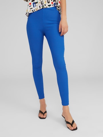 EDITED Skinny Leggings 'Shaylee' in Blau: predná strana