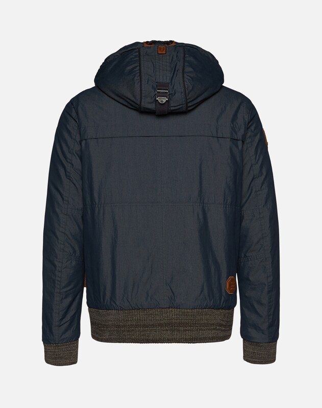 naketano Jacke 'Kommt ein Ei mit 1, 2, 3 II' in taubenblau naketano Jacke 'Kommt ein Ei mit 1, 2, 3 II' in taubenblau
